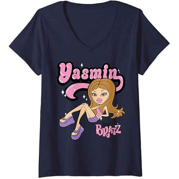 Amazon.com: Bratz Yasmin Sparkle Portrait T-Shirt : Clothing